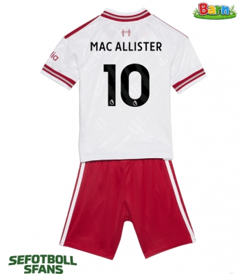 Liverpool Alexis Mac Allister #10 Bortaställ Barn 2026-27 Kortärmad (+ Korta byxor)